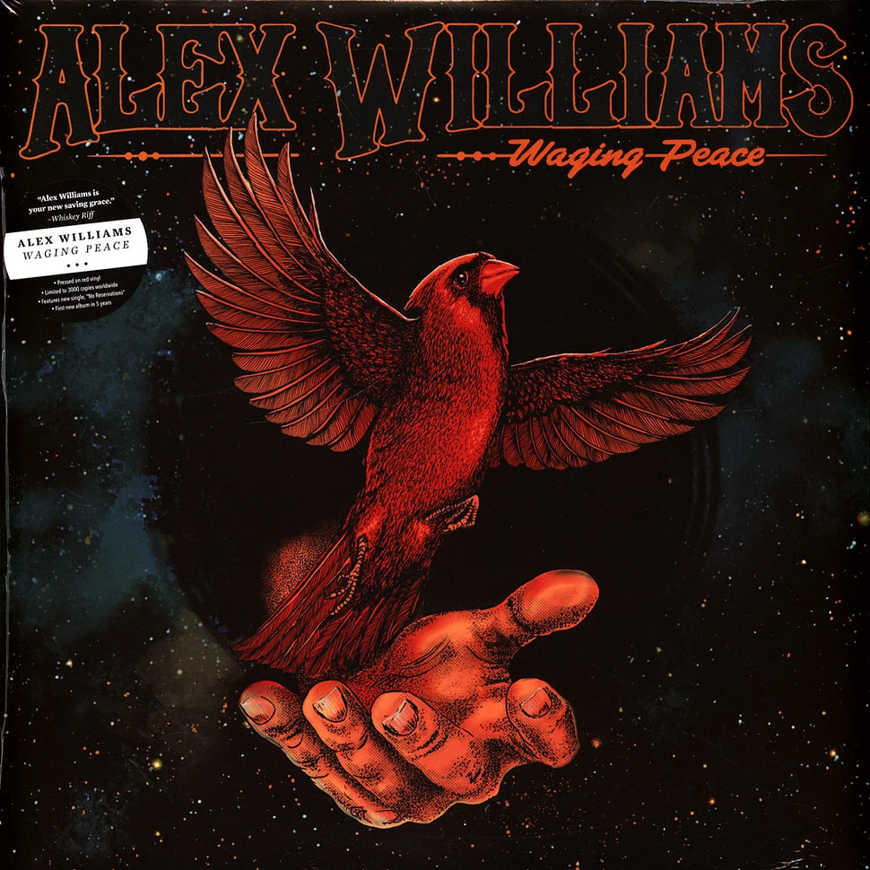 Alex Williams - Waging Peace Red Vinyl Edition - Vinyl LP - 2022 - US ...