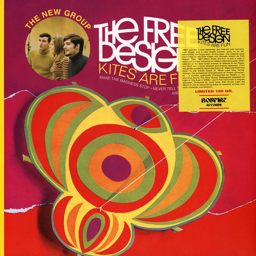 The Free Design - Kites Are Fun Red Vinyl Edition