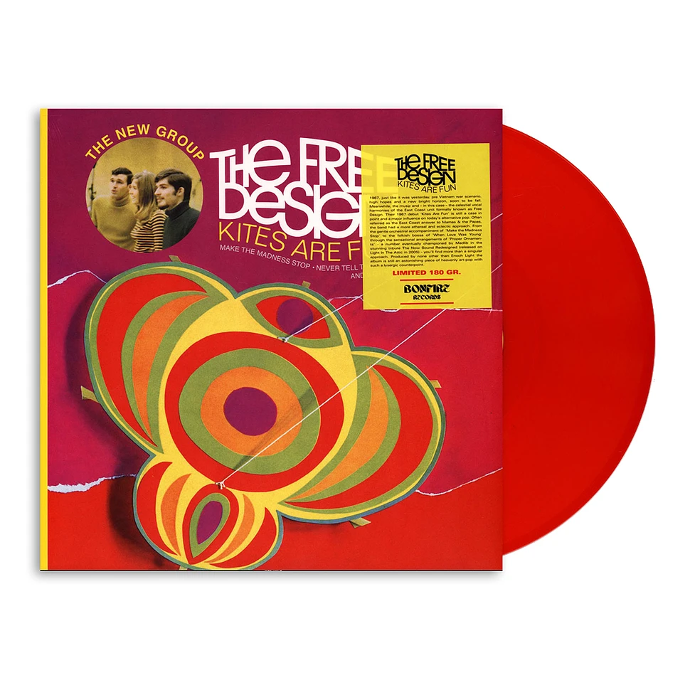 The Free Design - Kites Are Fun Red Vinyl Edition