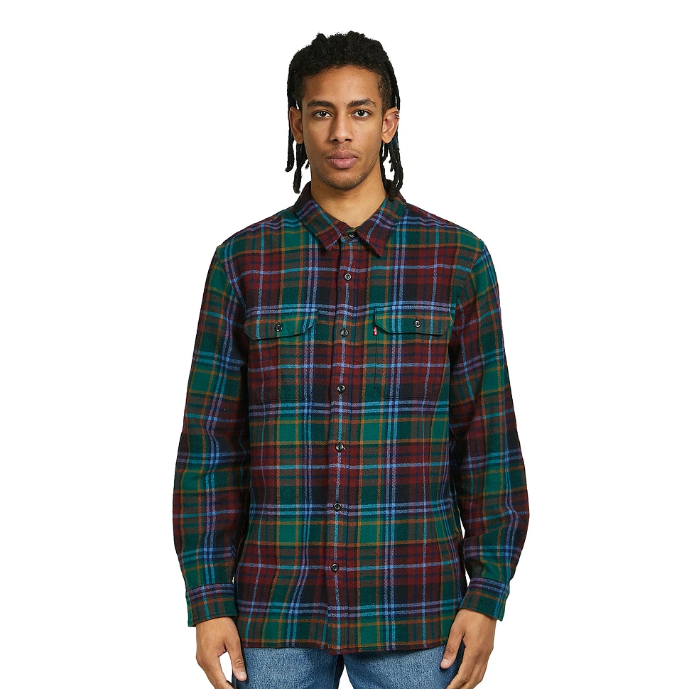 Levi's® - Jackson Worker Shirt (Ferdinand Plaid Evergreen) | HHV