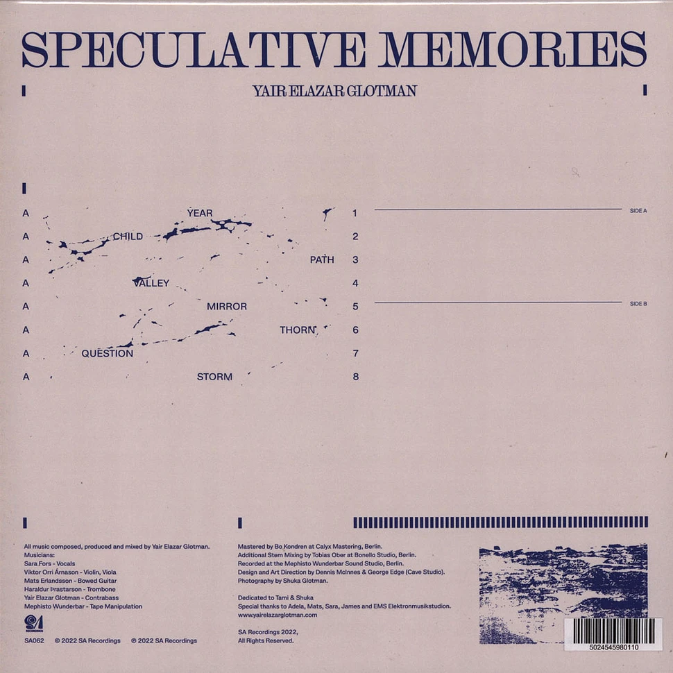 Yair Elazar Glotman - Speculative Memories