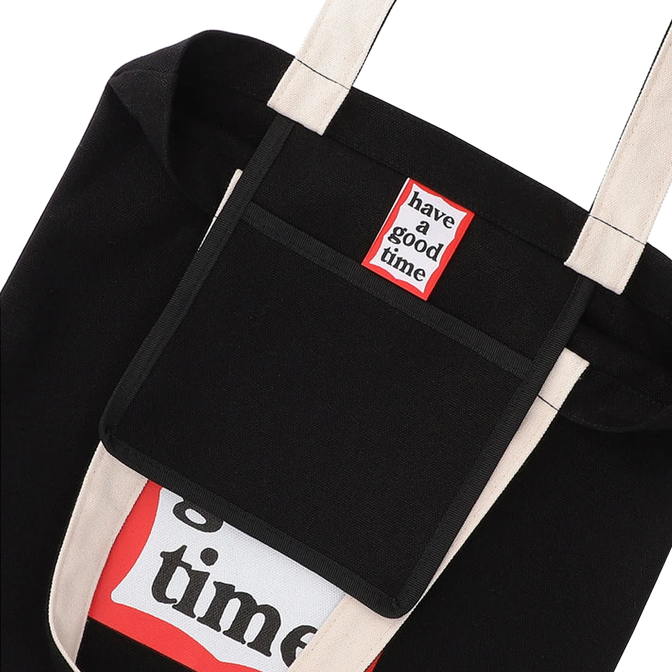 have a good time - Frame 2Tone Handle Tote