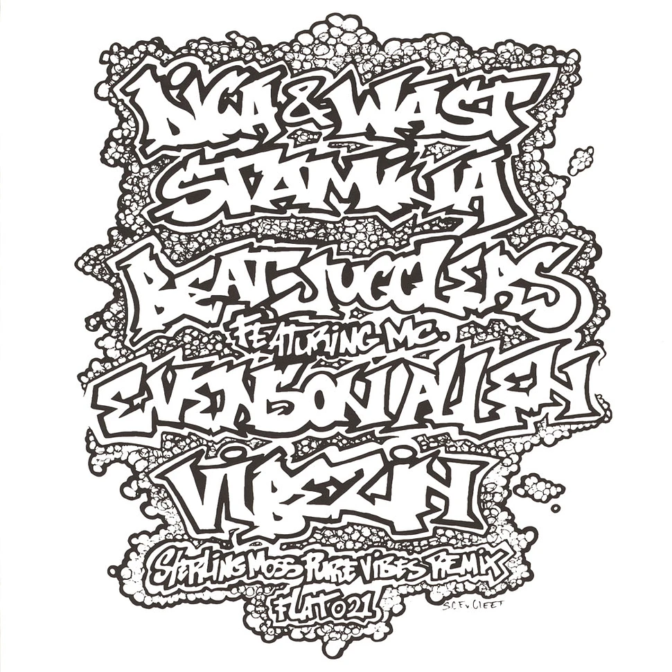 Dica & Wast / Beat Jugglers - Stamina / Vibezin Silver Vinyl Edition
