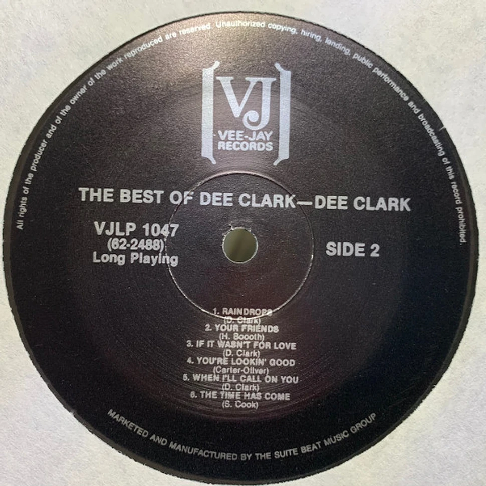 Dee Clark - The Best Of Dee Clark