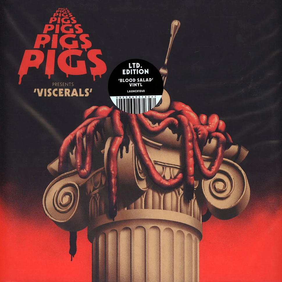 Pigs Pigs Pigs Pigs Pigs Pigs Pigs - Viscerals - Blood Salad Vinyl Pink & Purple Splatter Vinyl Edition