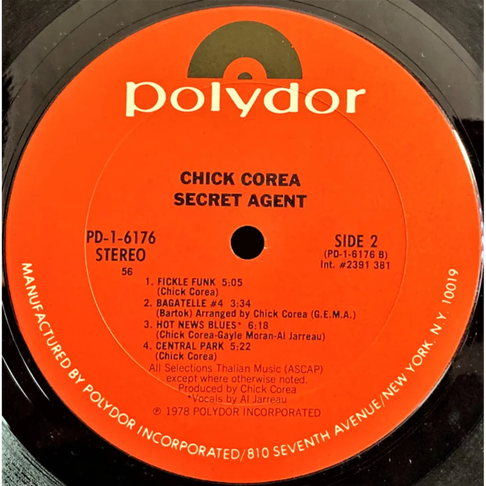 Chick Corea - Secret Agent