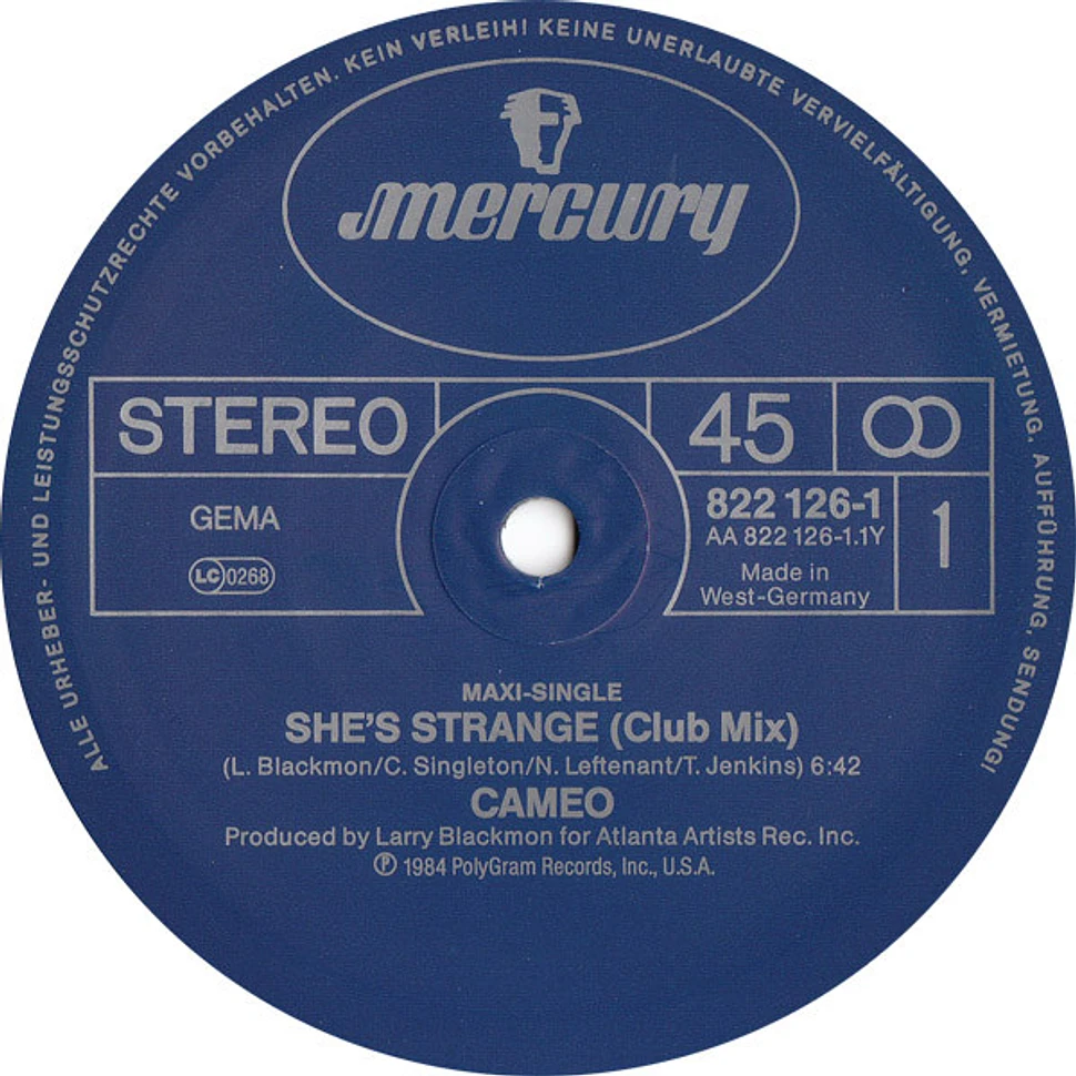 Cameo - She's Strange