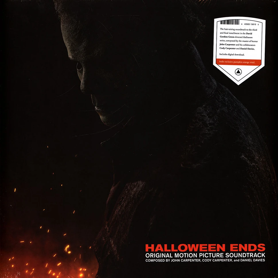 John Carpenter, Cory Carpenter & Daniel Davies - OST Halloween Ends Pumpkin Orange Vinyl Edition