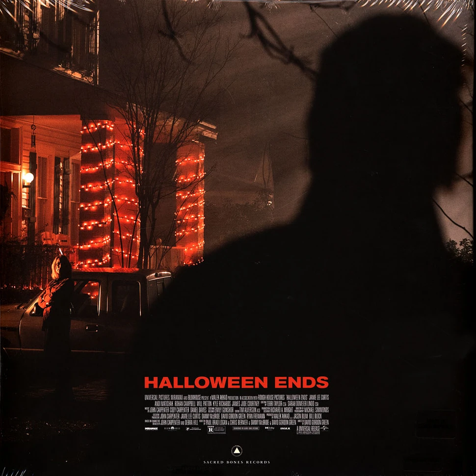 John Carpenter, Cory Carpenter & Daniel Davies - OST Halloween Ends Pumpkin Orange Vinyl Edition