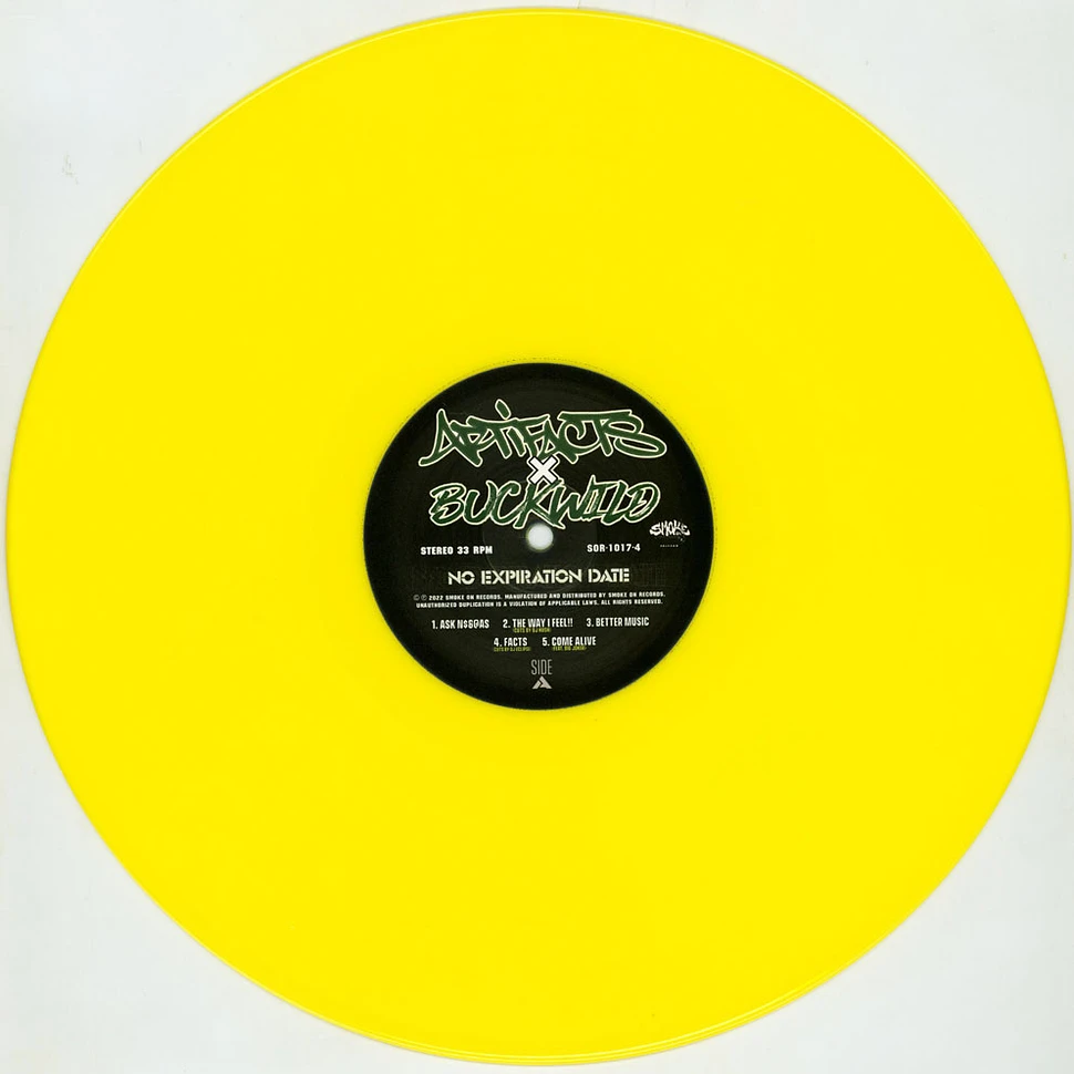 Artifacts X Buckwild - No Expiration Date Yellow Vinyl Edition