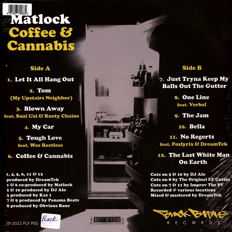 Matlock - Coffee & Cannabis Black Vinyl Edition