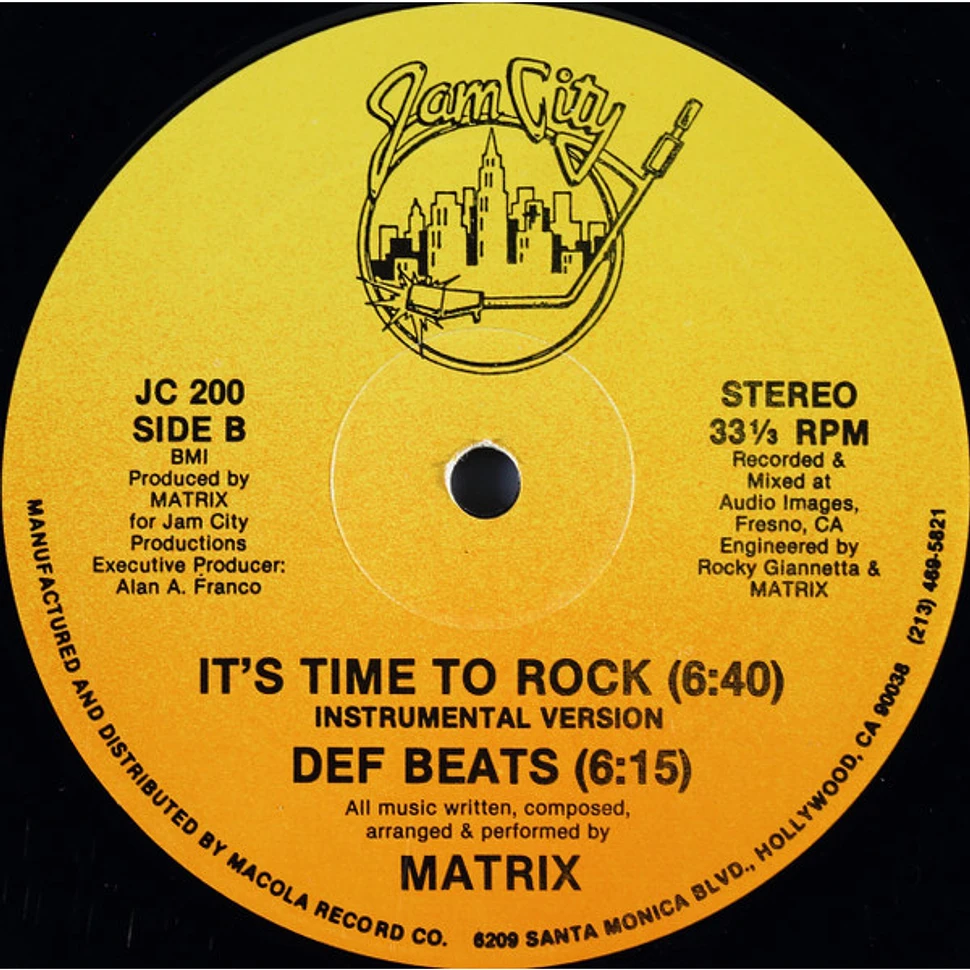 Matrix - It's Time To Rock