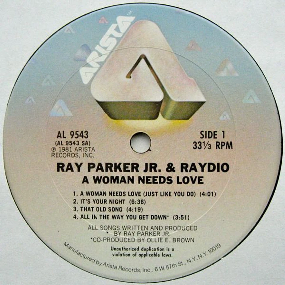 Ray Parker Jr. And Raydio - A Woman Needs Love