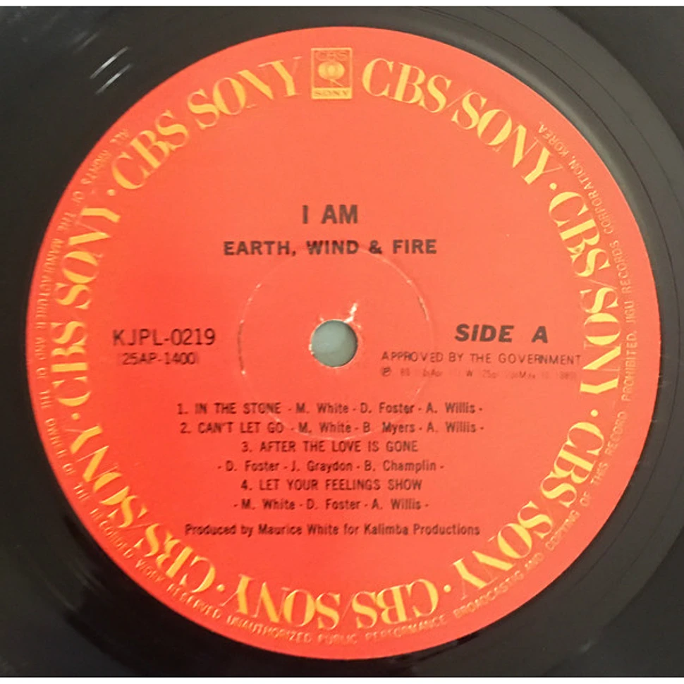 Earth, Wind & Fire - I Am