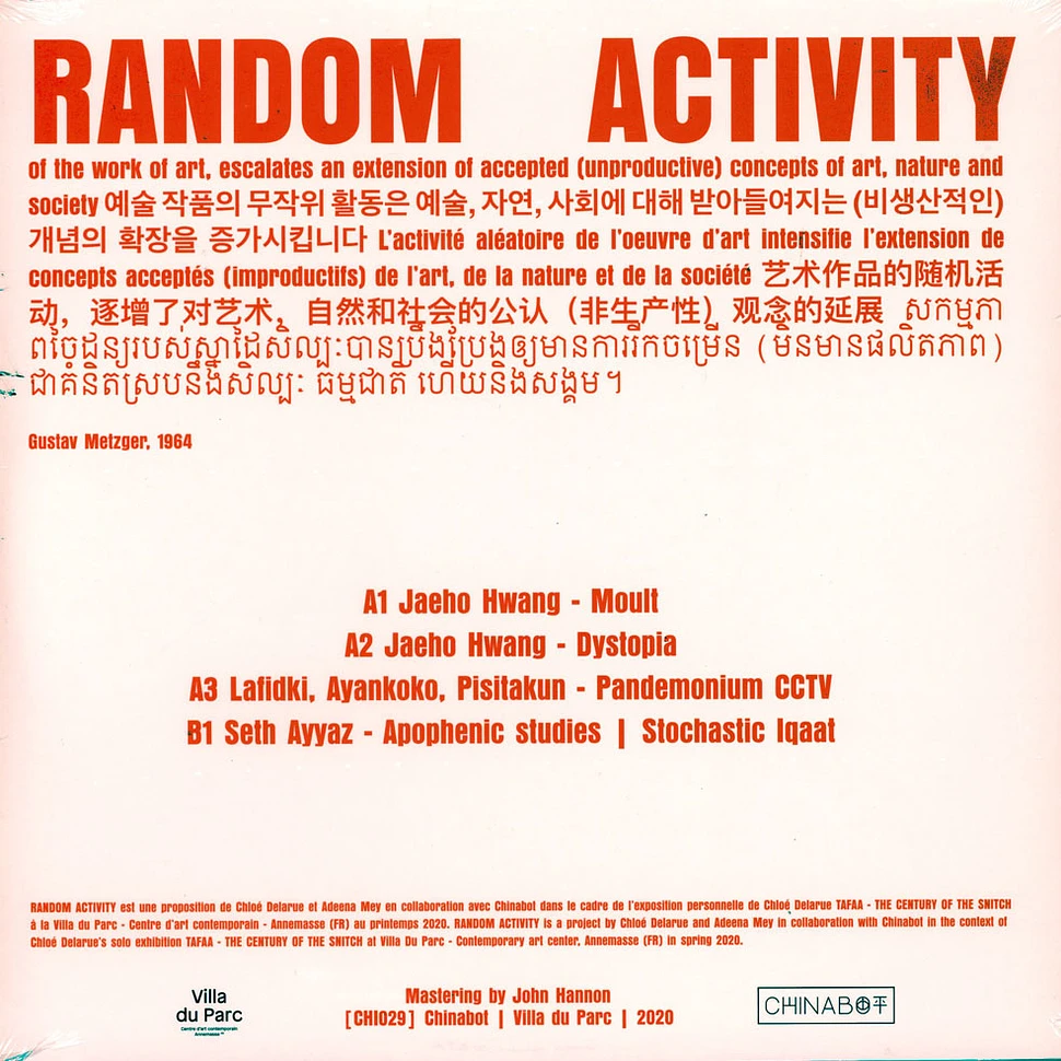 Tafaa - Random Activity (...)