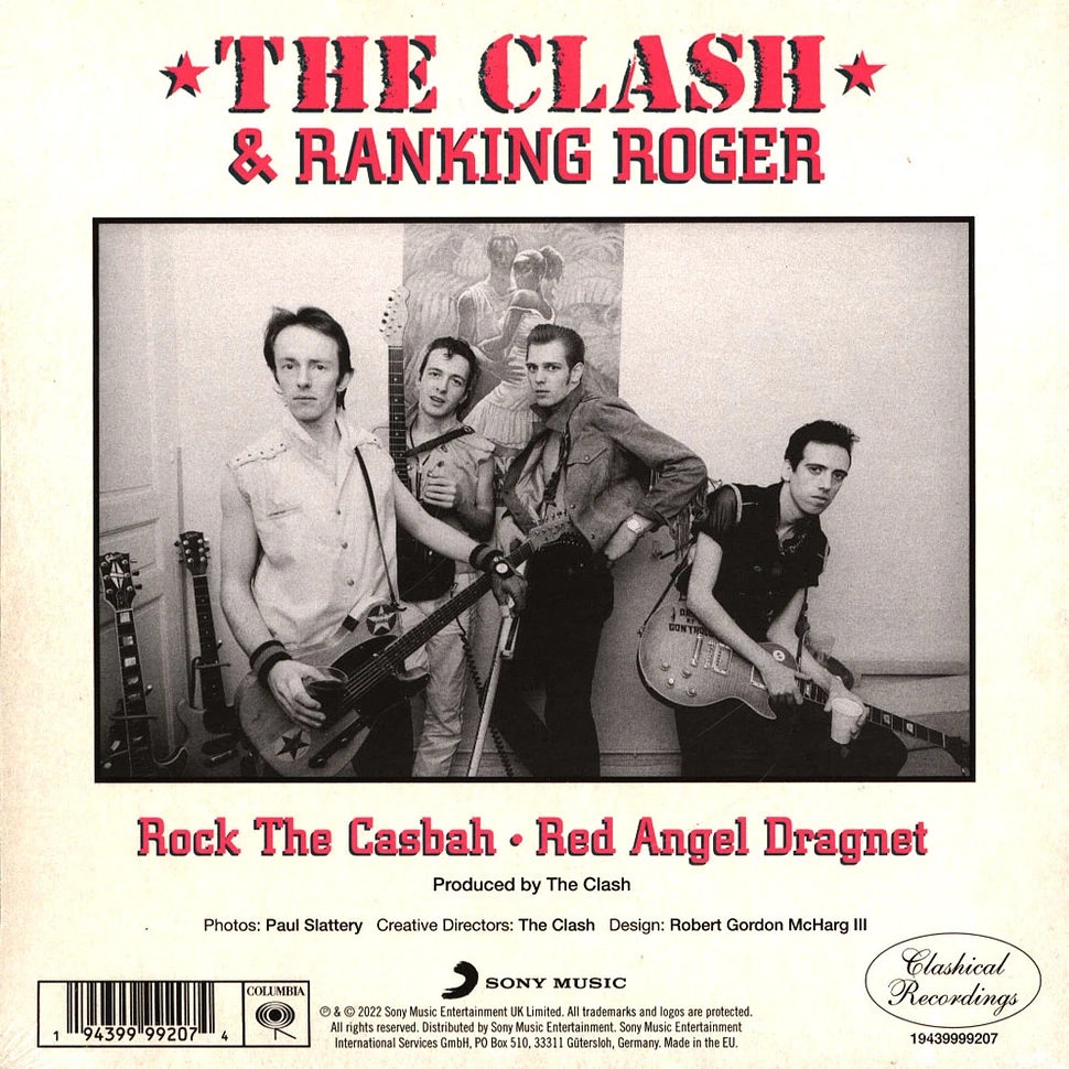 The Clash - Rock The Casbah (Ranking Roger)