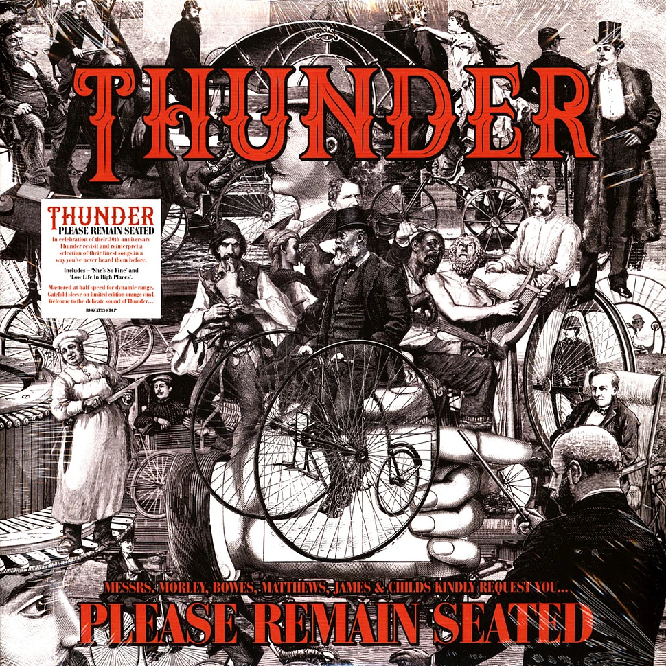 Thunder - Please Remain Seated Ltd.Colored Edition