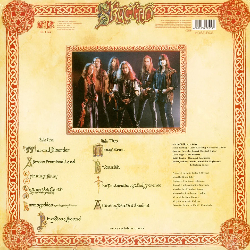 Skyclad - A Burnt Offering For The Bone Ido Remastered