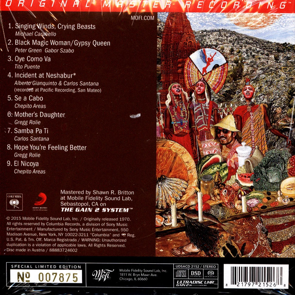 Santana - Abraxas SACD Edition