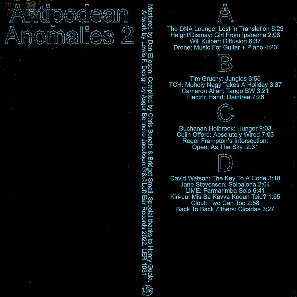 V.A. - Antipodean Anomalies 2