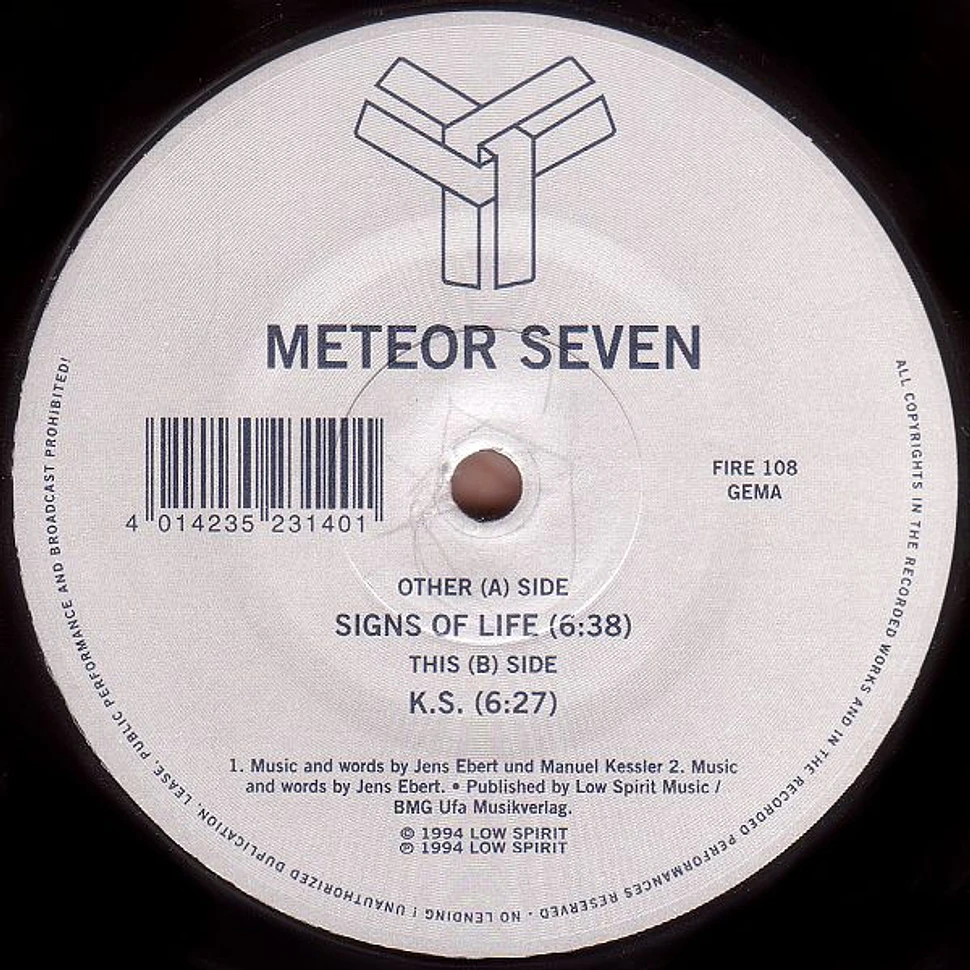 Meteor Seven - Signs Of Life