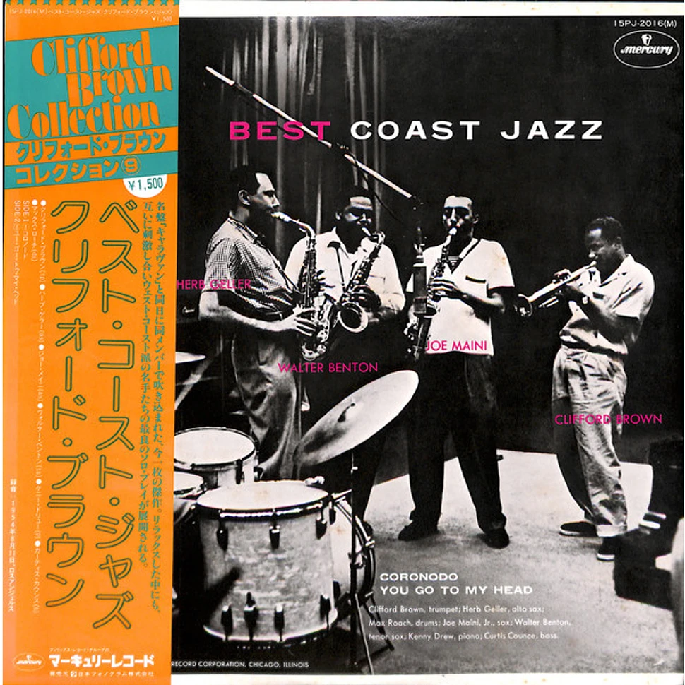 Max Roach, Herb Geller, Walter Benton, Joe Maini, Clifford Brown - Best Coast Jazz