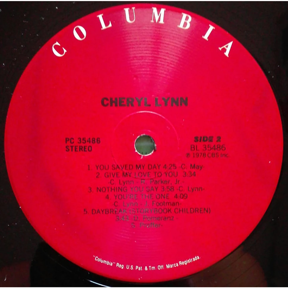 Cheryl Lynn - Cheryl Lynn