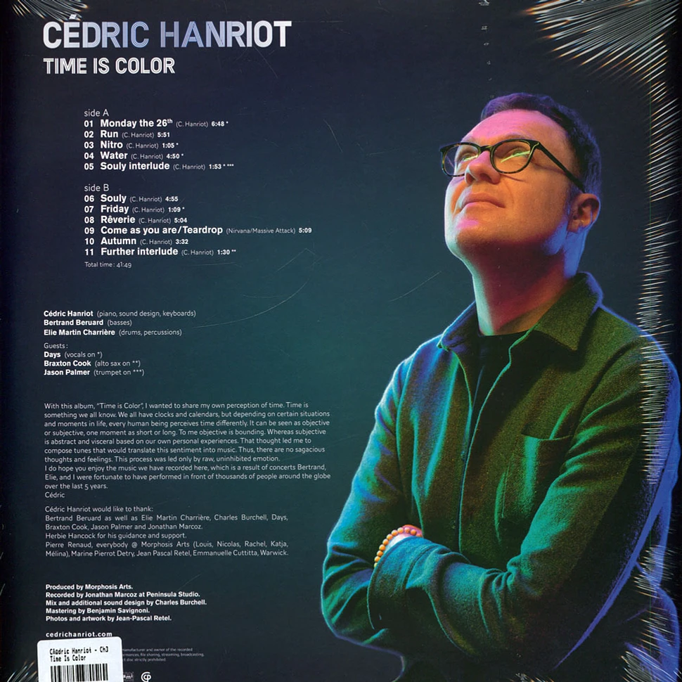 Cédric Hanriot - Ch3 - Time Is Color