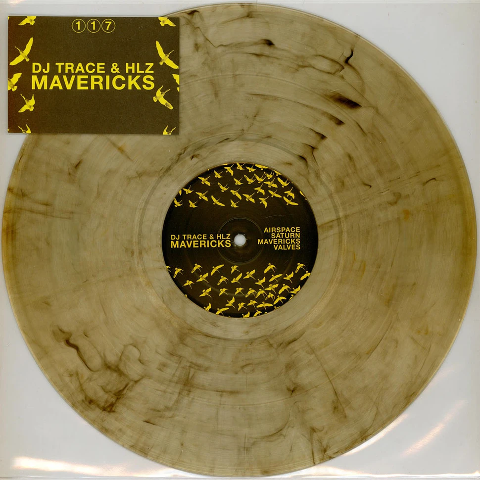 DJ Trace & Hlz - Mavericks Ep Grey Marbled Vinyl Edition