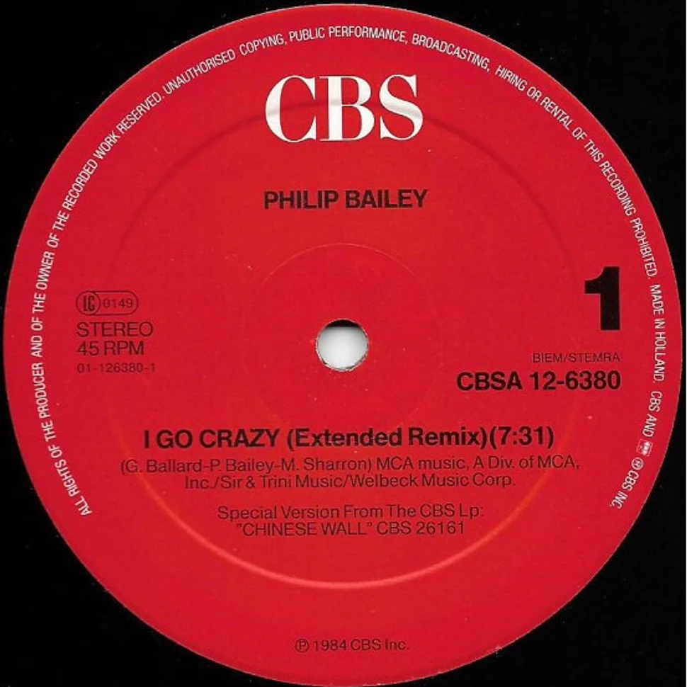 Philip Bailey - I Go Crazy