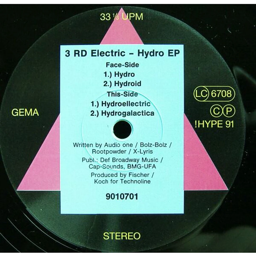 Third Electric - Hydro EP