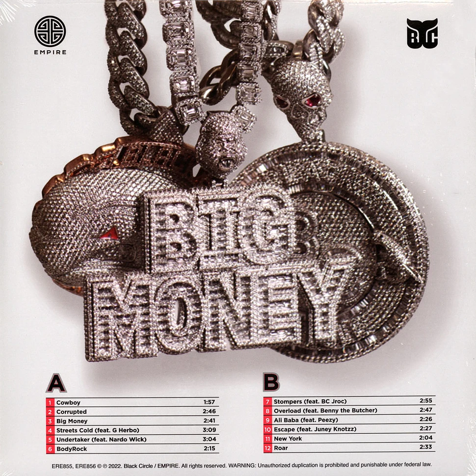 Money Man - Big Money Clear Vinyl Edition