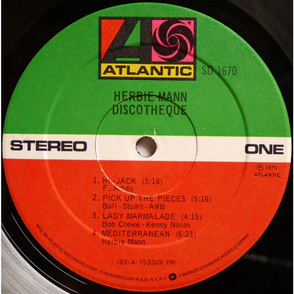 Herbie Mann - Discothèque