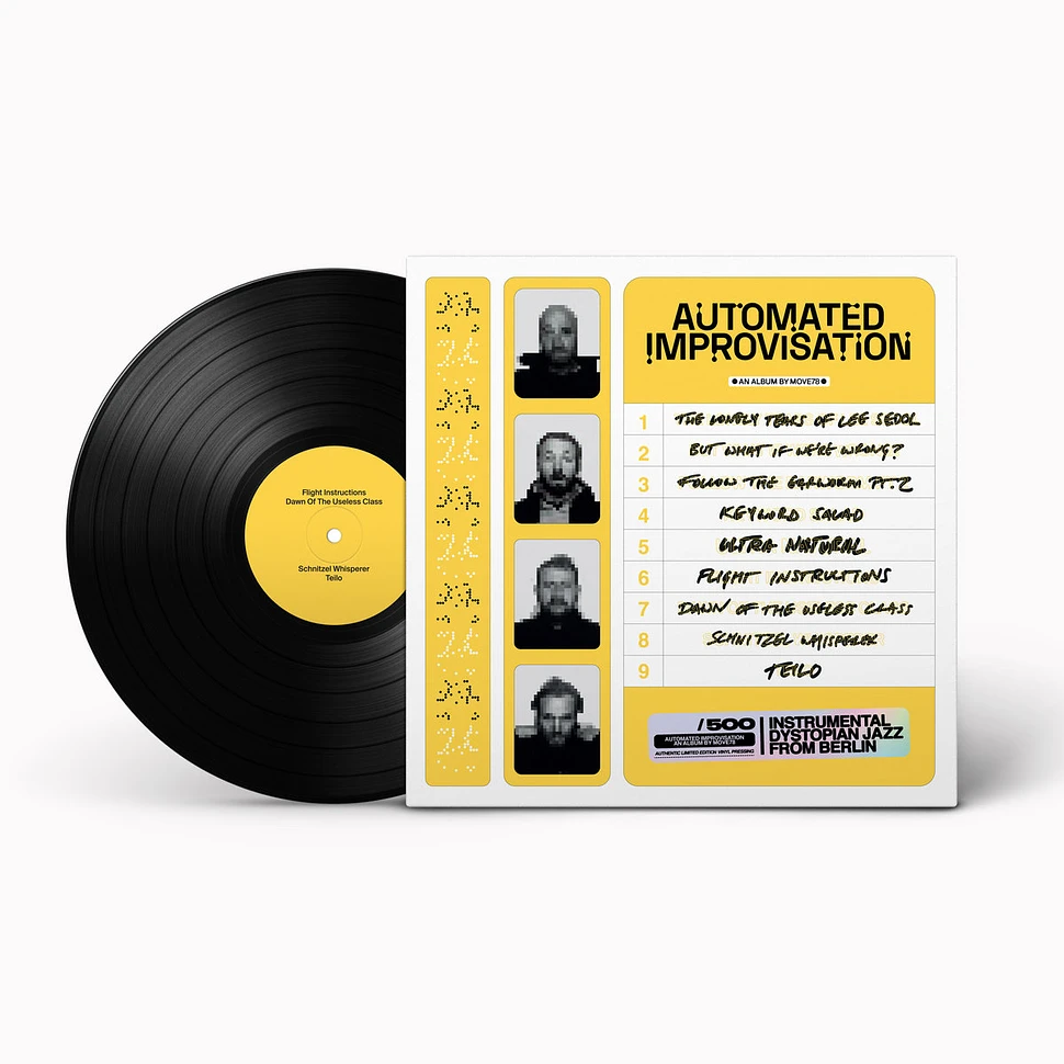 Move 78 - Automated Improvisation Black Vinyl Edition