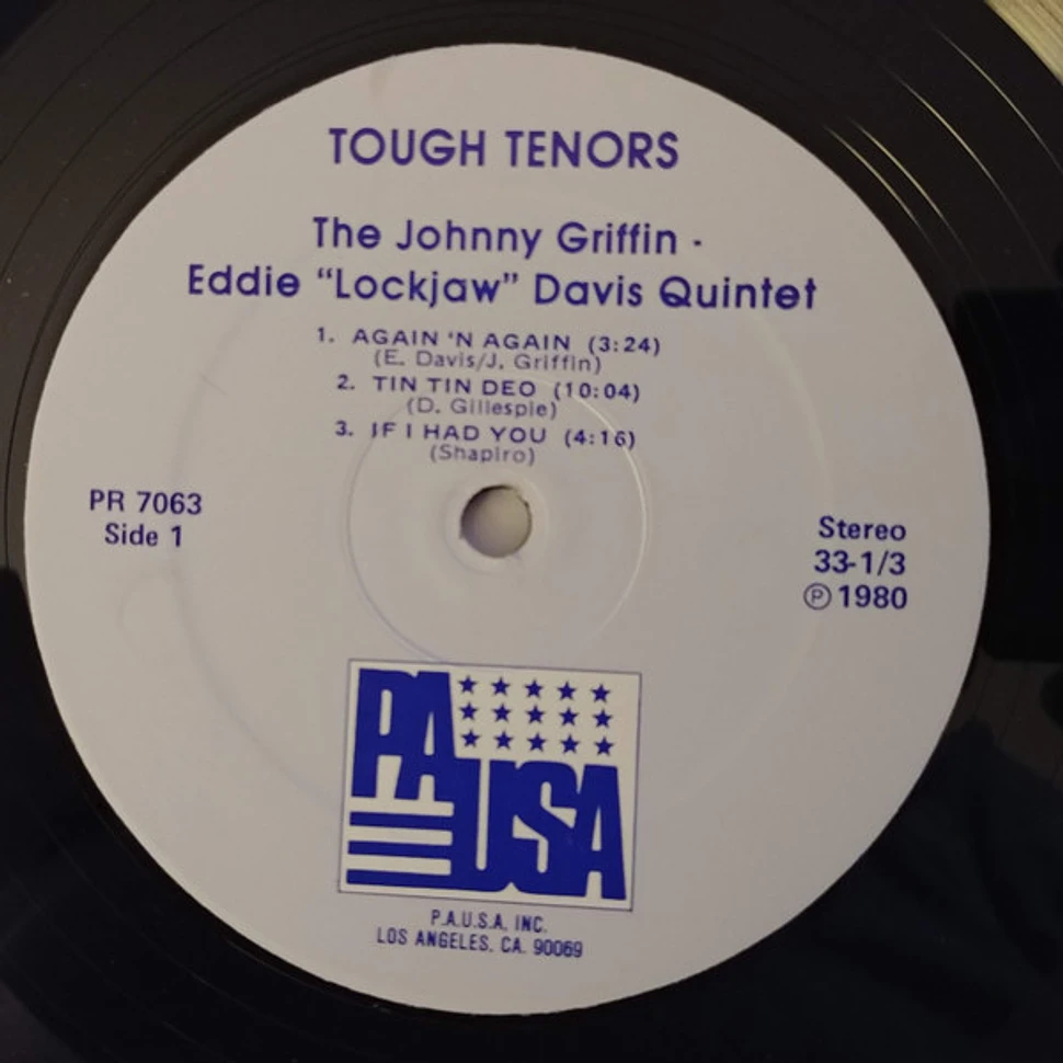 The Eddie Davis-Johnny Griffin Quintet - Tough Tenors Again 'N' Again