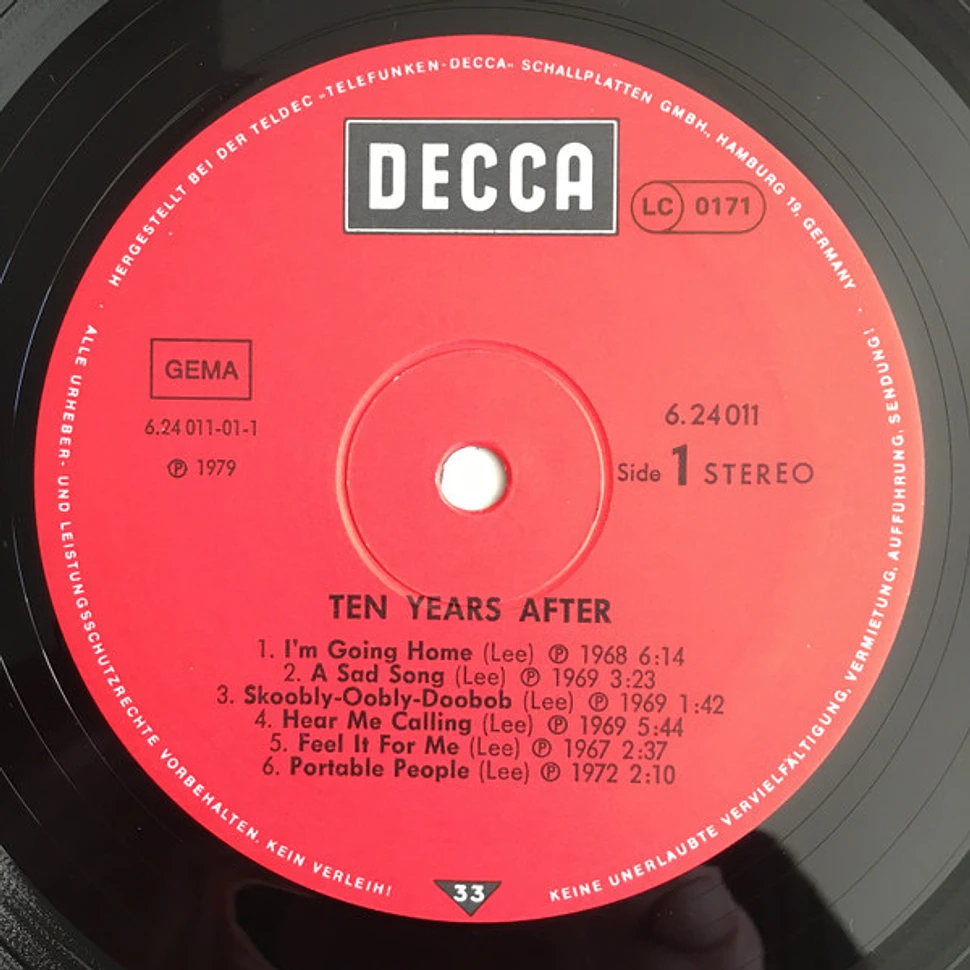 Ten Years After - Ten Years After