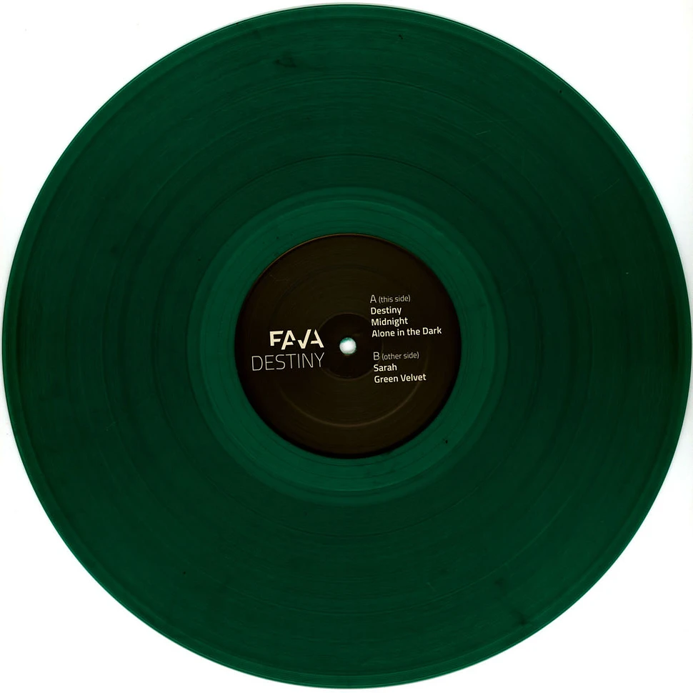 Fava - Destiny Ep Clear Green Vinyl Edition