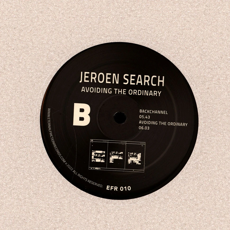 Jeroen Search - Avoiding The Ordinary