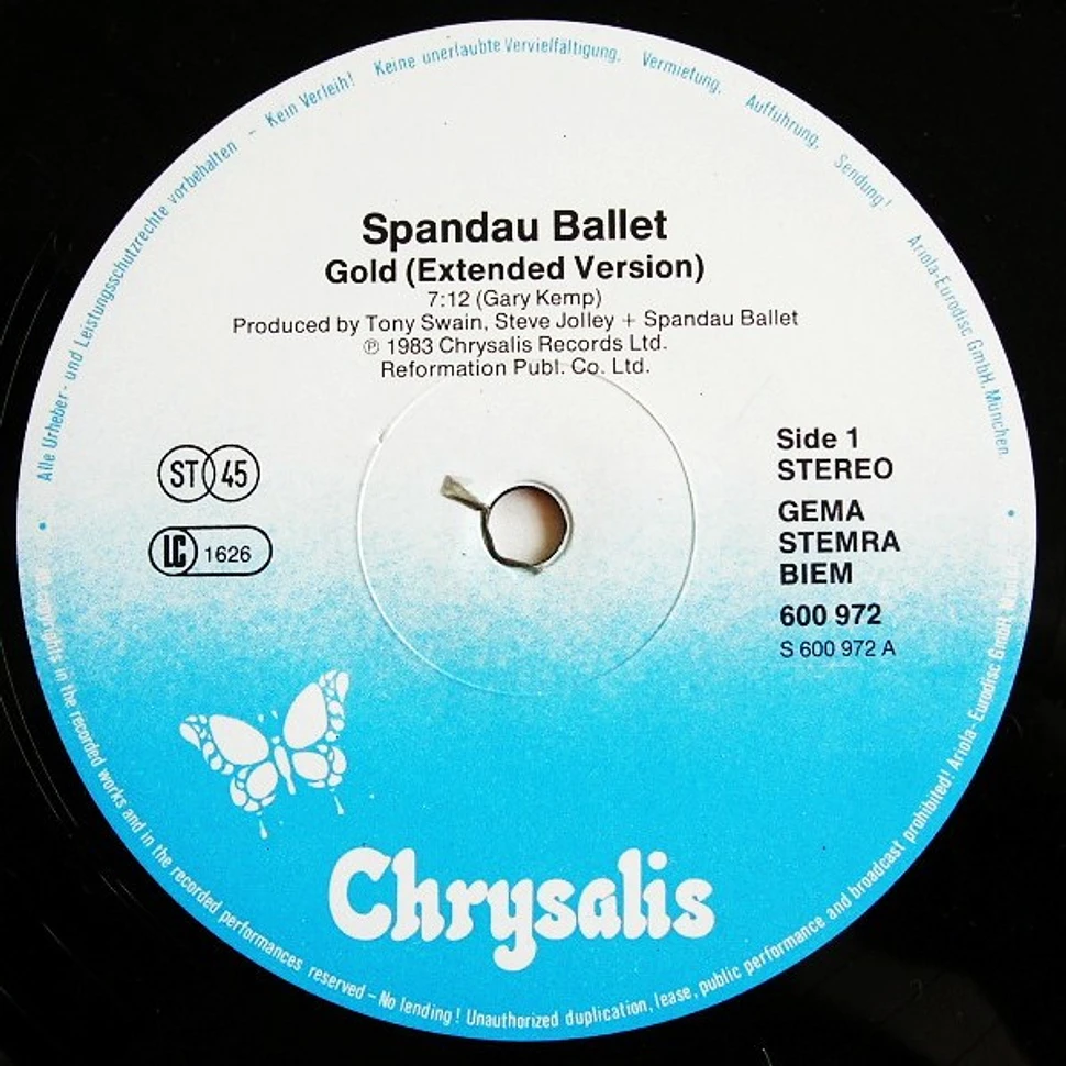 Spandau Ballet - Gold