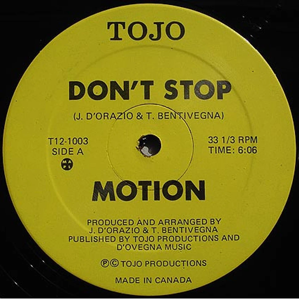 Motion - Don't Stop