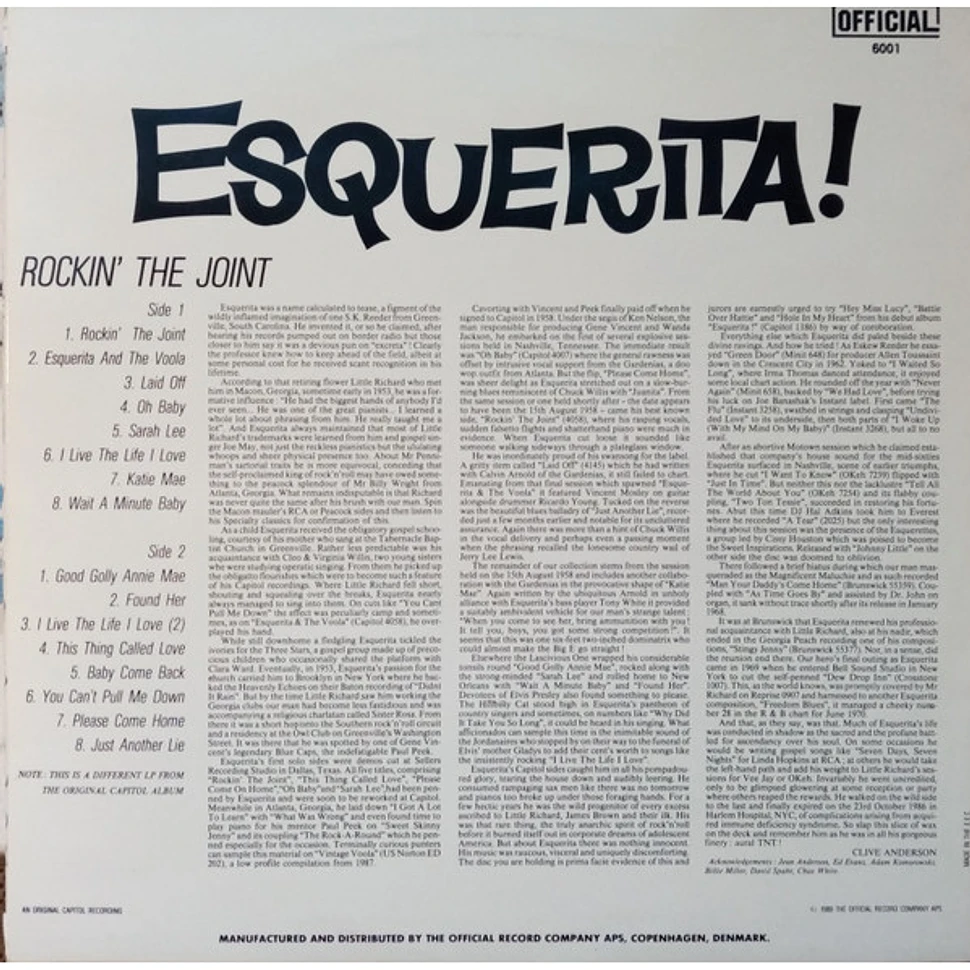 Esquerita - Rockin' The Joint