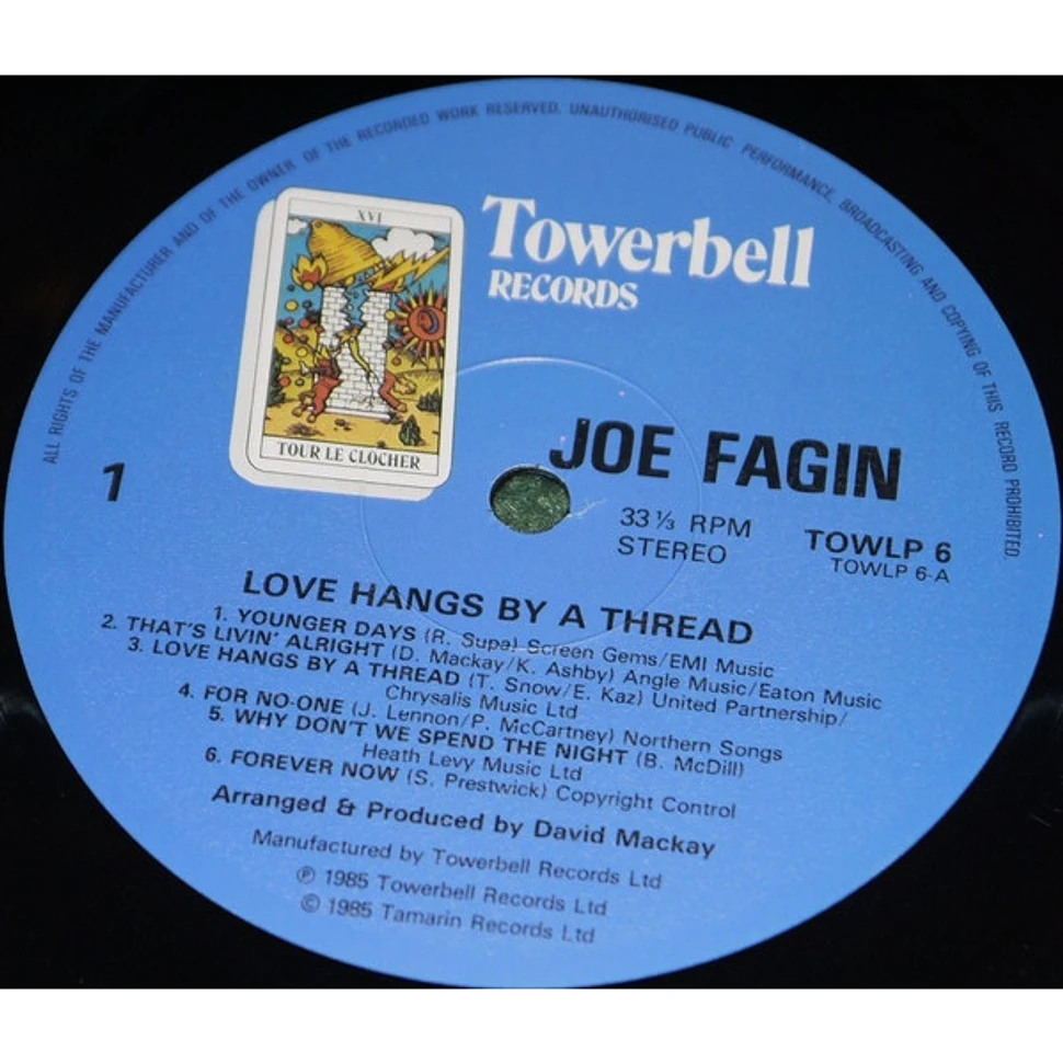 Joe Fagin - Love Hangs By A Thread...
