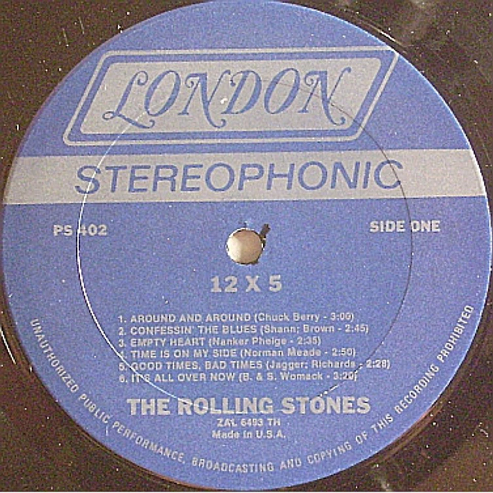 The Rolling Stones - 12 X 5