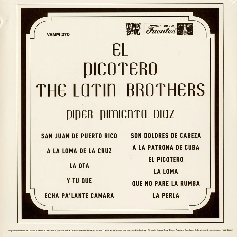 The Latin Brothers - El Picotero