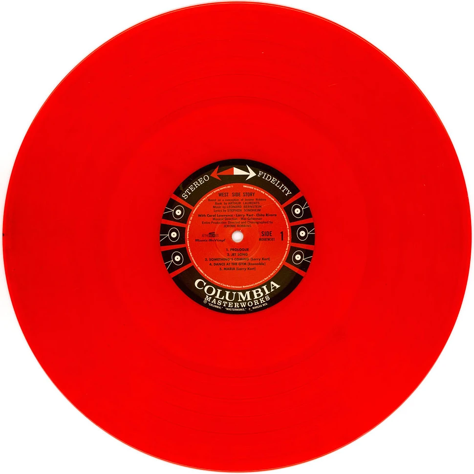 Original Broadway Cast - West Side Story Translucent Red Vinyl Edition