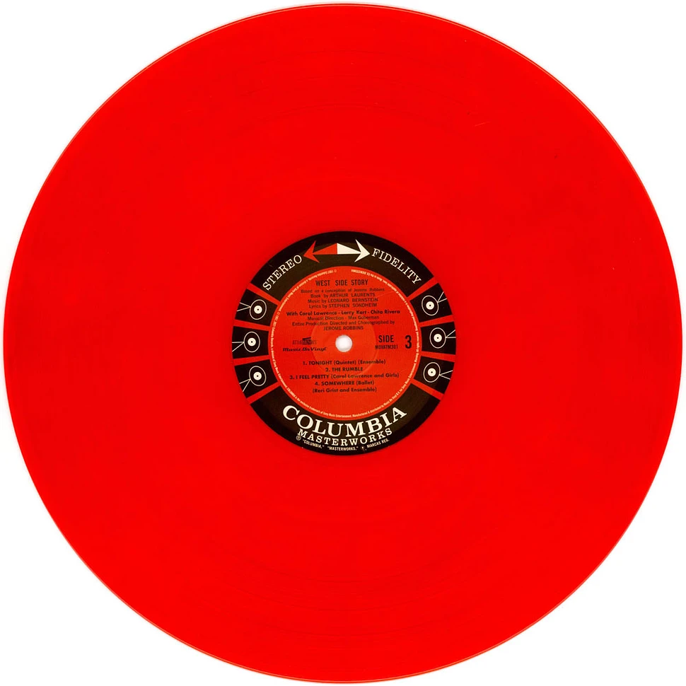 Original Broadway Cast - West Side Story Translucent Red Vinyl Edition