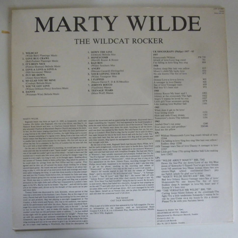 Marty Wilde - The Wildcat Rocker