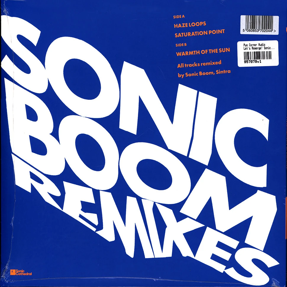Pye Corner Audio - Let's Remerge! Sonic Boom Remixes