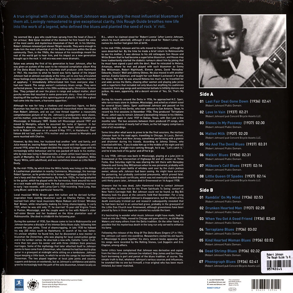 Robert Johnson - The Rough Guide To Robert Johnson