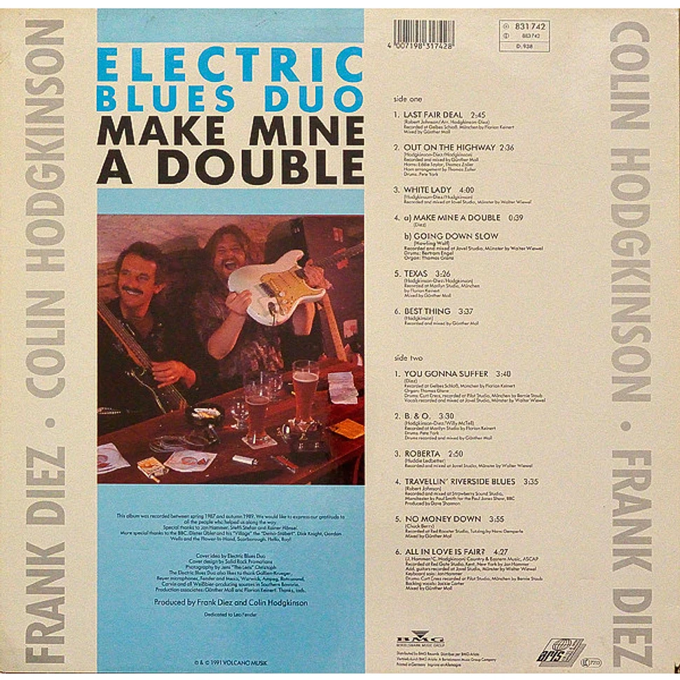 Electric Blues Duo - Make Mine A Double